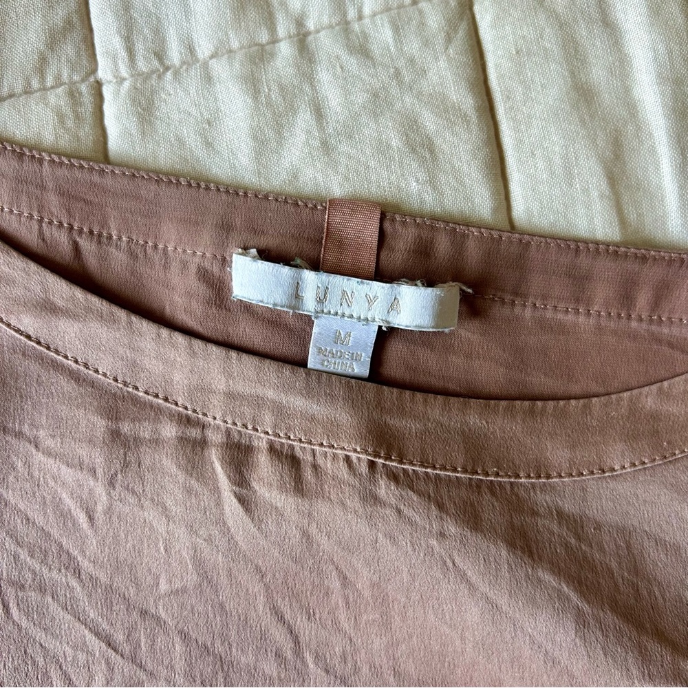 Lunya Tee Sleep Set Washable Silk - Picture 6 of 6